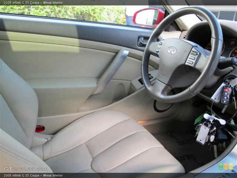 Wheat Interior Photo for the 2005 Infiniti G 35 Coupe #47085206