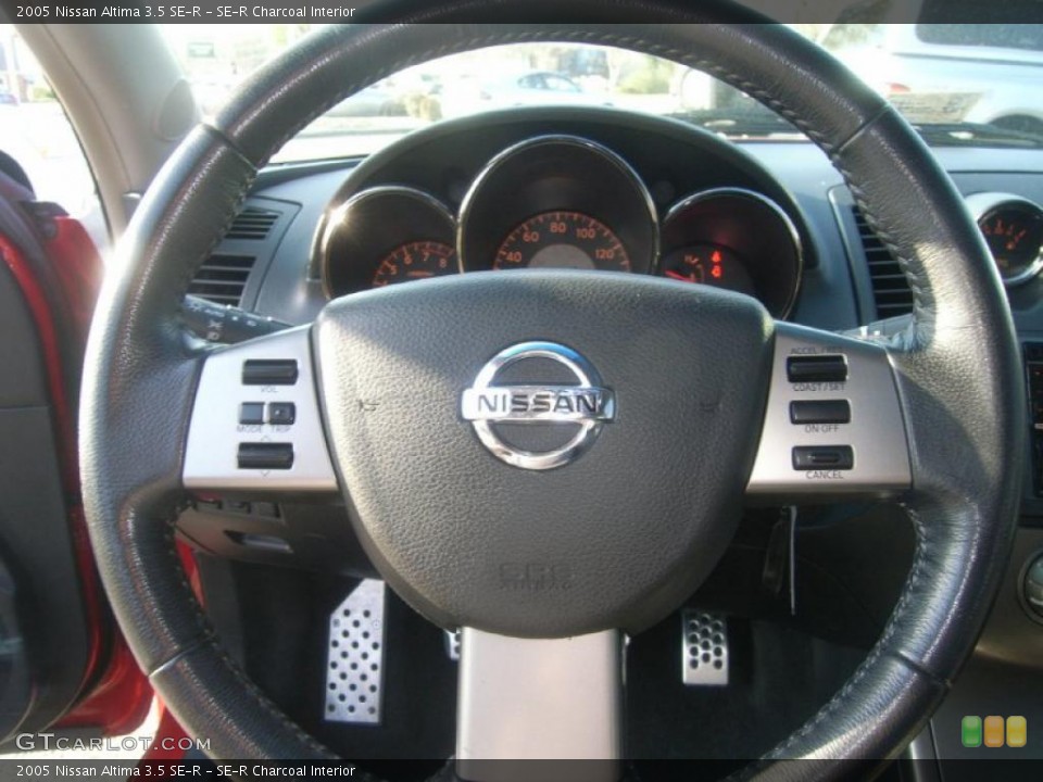 SE-R Charcoal Interior Steering Wheel for the 2005 Nissan Altima 3.5 SE-R #47085530