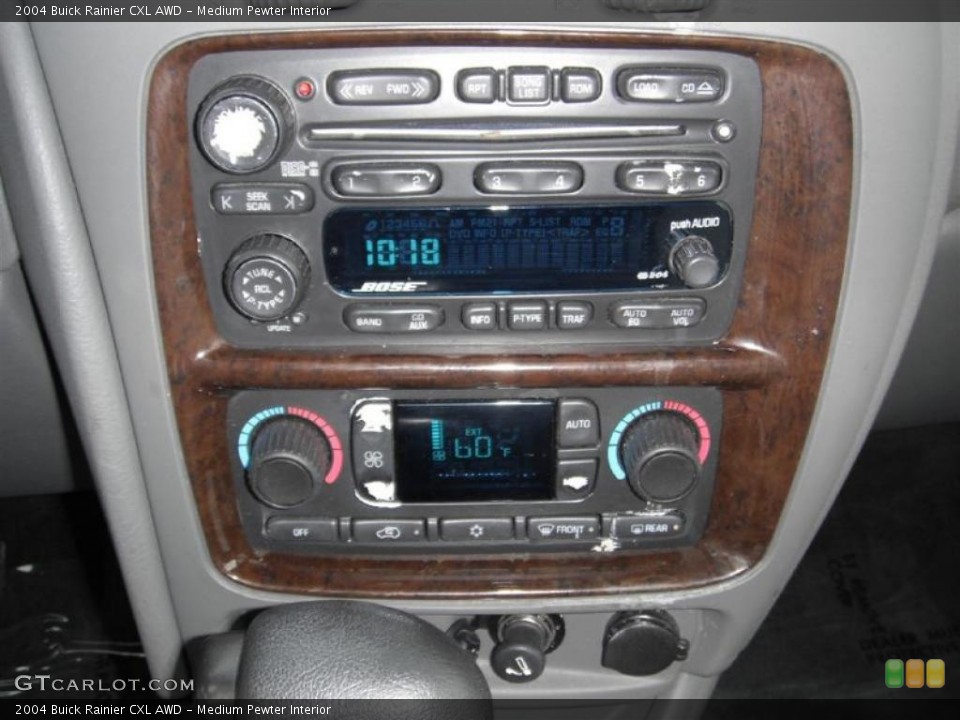 Medium Pewter Interior Controls for the 2004 Buick Rainier CXL AWD #47088731