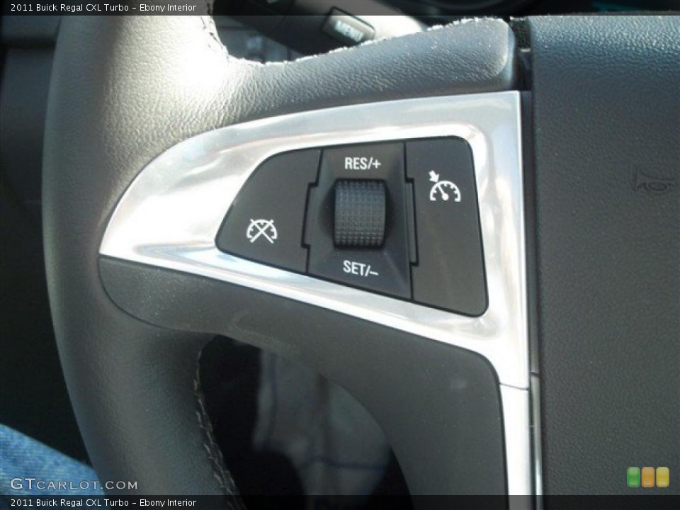 Ebony Interior Controls for the 2011 Buick Regal CXL Turbo #47089541