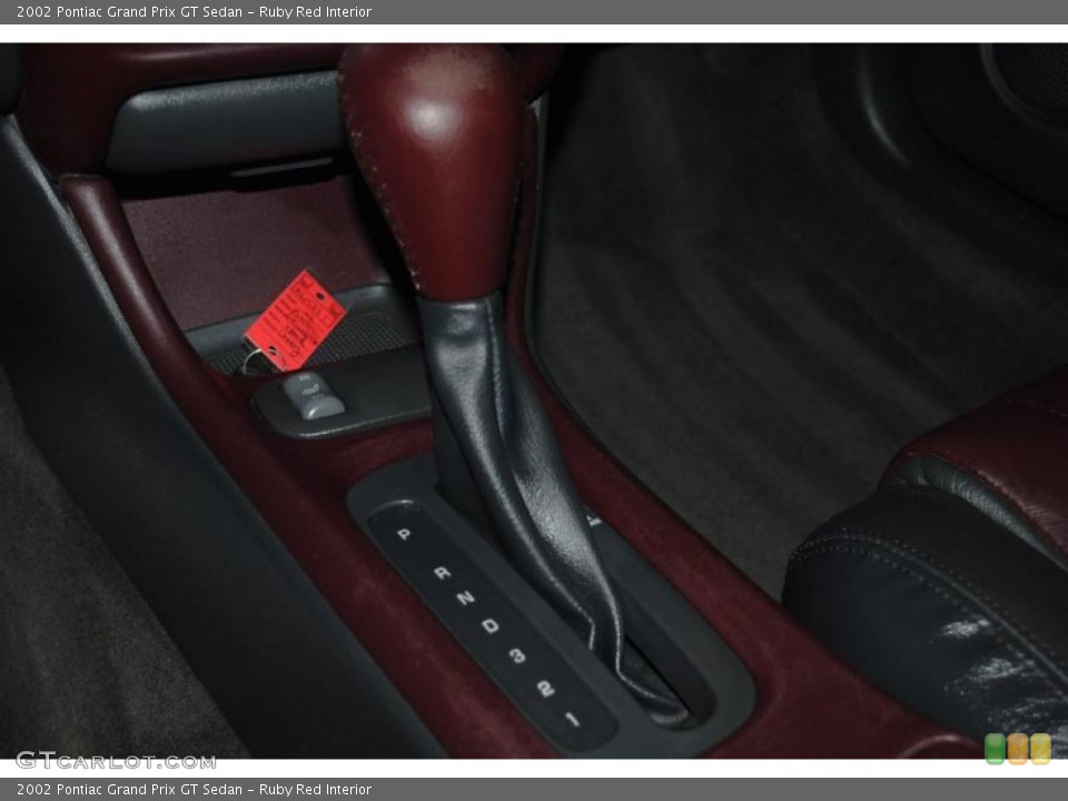 Ruby Red Interior Transmission for the 2002 Pontiac Grand Prix GT Sedan #47090861