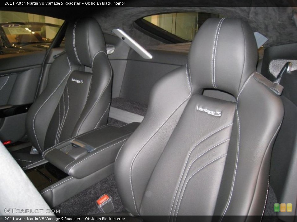 Obsidian Black Interior Photo for the 2011 Aston Martin V8 Vantage S Roadster #47093082