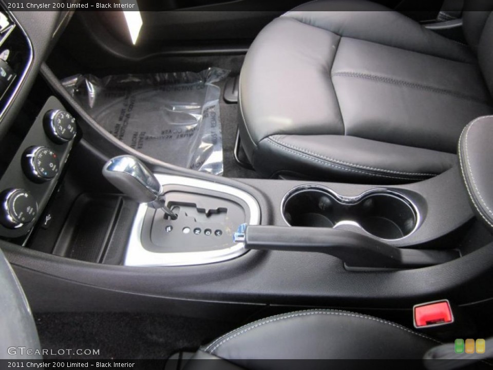Black Interior Transmission for the 2011 Chrysler 200 Limited #47096444