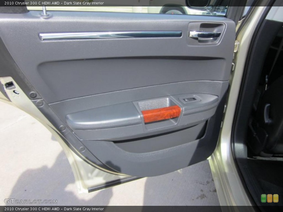 Dark Slate Gray Interior Door Panel for the 2010 Chrysler 300 C HEMI AWD #47097552