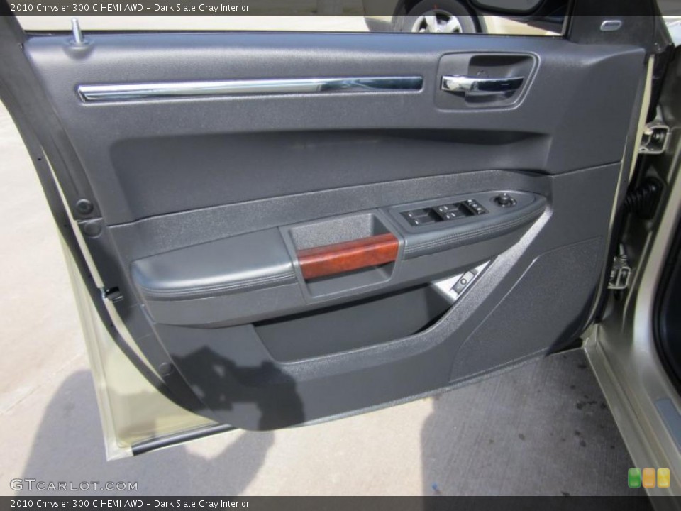 Dark Slate Gray Interior Door Panel for the 2010 Chrysler 300 C HEMI AWD #47097561