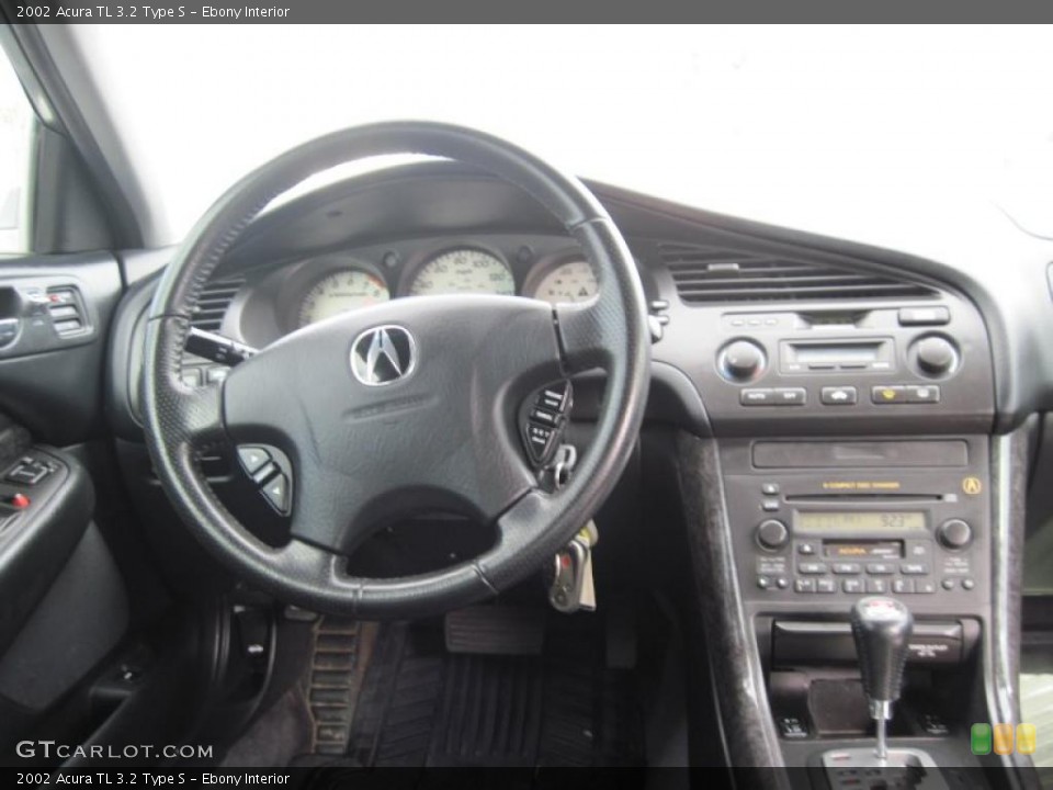 Ebony Interior Dashboard for the 2002 Acura TL 3.2 Type S #47101873