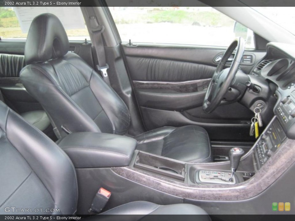Ebony Interior Photo for the 2002 Acura TL 3.2 Type S #47101895