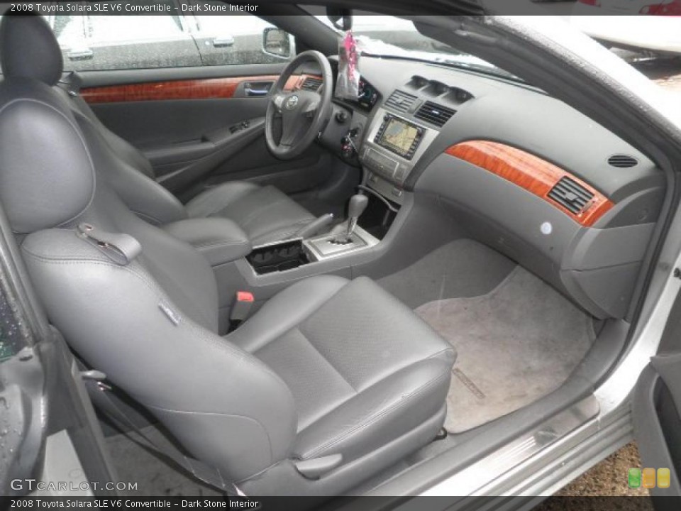 Dark Stone Interior Photo for the 2008 Toyota Solara SLE V6 Convertible #47102573