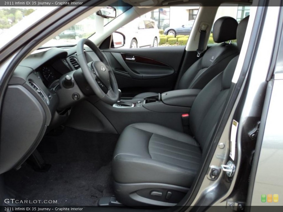 Graphite Interior Photo for the 2011 Infiniti EX 35 Journey #47103566