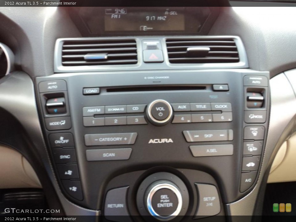 Parchment Interior Controls for the 2012 Acura TL 3.5 #47103920
