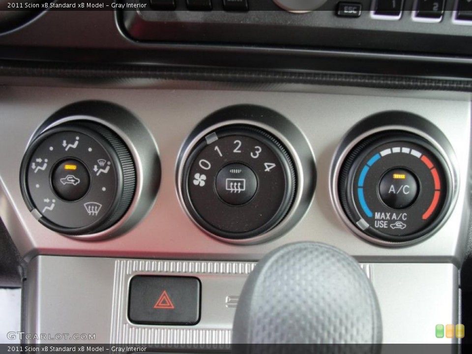 Gray Interior Controls for the 2011 Scion xB  #47107766
