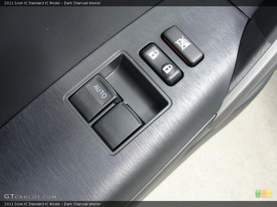 Dark Charcoal Interior Controls for the 2011 Scion tC  #47107997