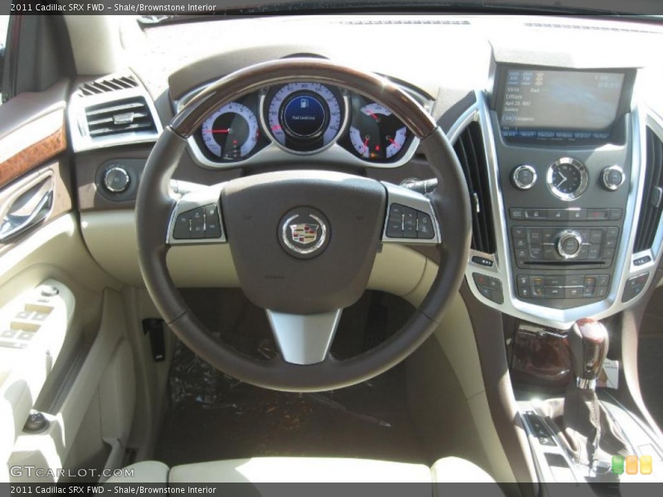 Shale/Brownstone Interior Steering Wheel for the 2011 Cadillac SRX FWD #47108081