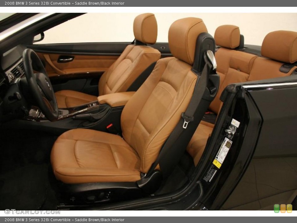 Saddle Brown/Black Interior Photo for the 2008 BMW 3 Series 328i Convertible #47109806