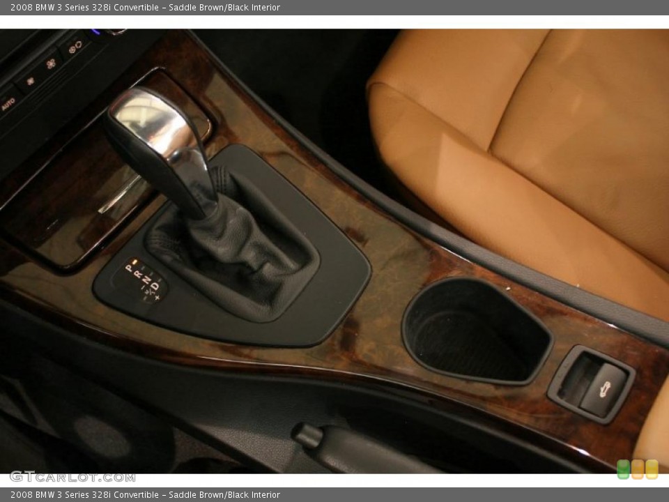 Saddle Brown/Black Interior Transmission for the 2008 BMW 3 Series 328i Convertible #47109824