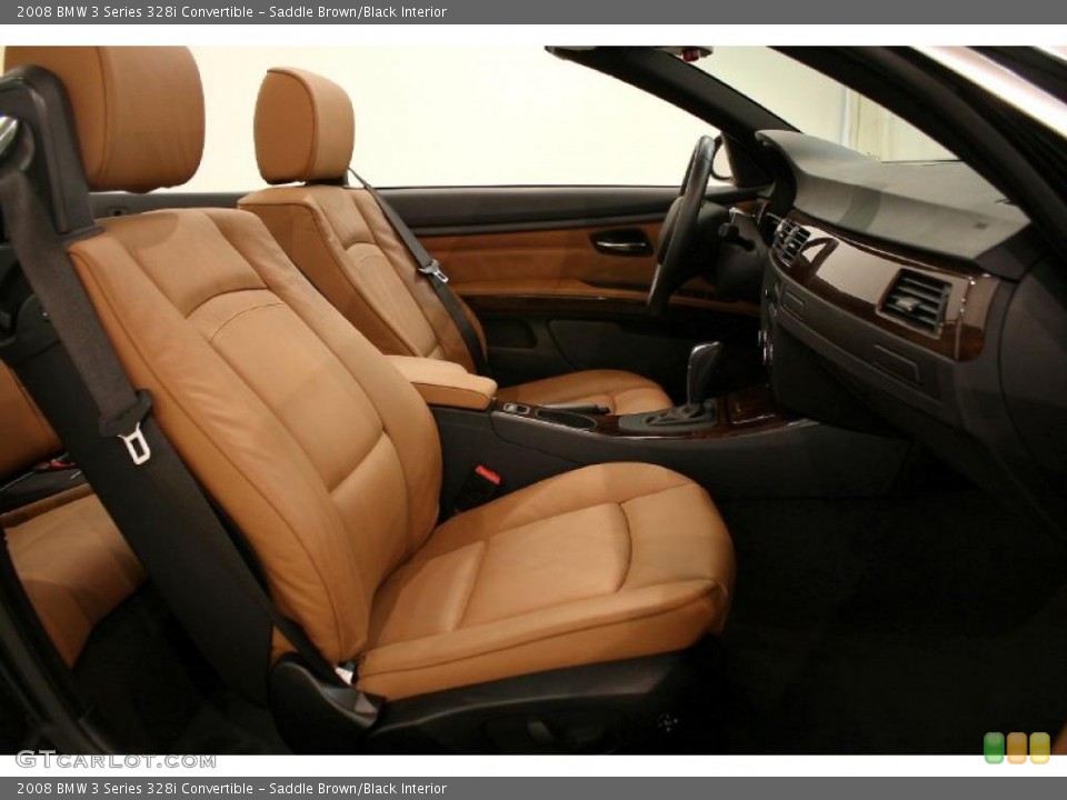 Saddle Brown/Black Interior Photo for the 2008 BMW 3 Series 328i Convertible #47109827