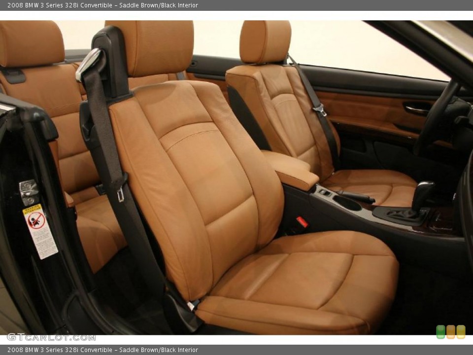 Saddle Brown/Black Interior Photo for the 2008 BMW 3 Series 328i Convertible #47109830