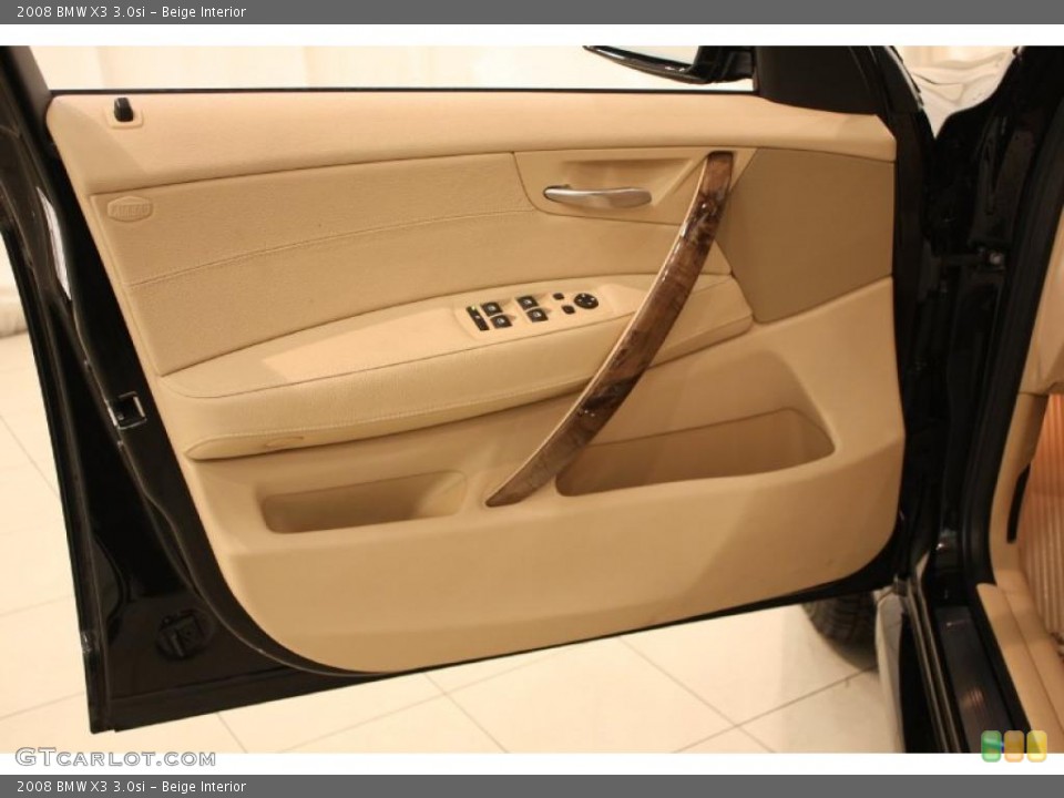Beige Interior Door Panel for the 2008 BMW X3 3.0si #47110331