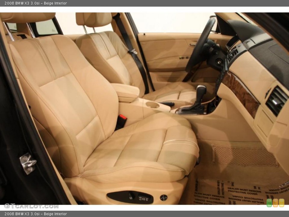 Beige Interior Photo for the 2008 BMW X3 3.0si #47110358