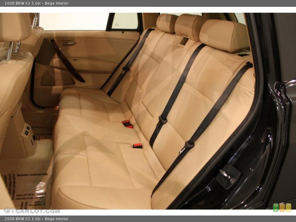 Beige Interior Photo for the 2008 BMW X3 3.0si #47110364