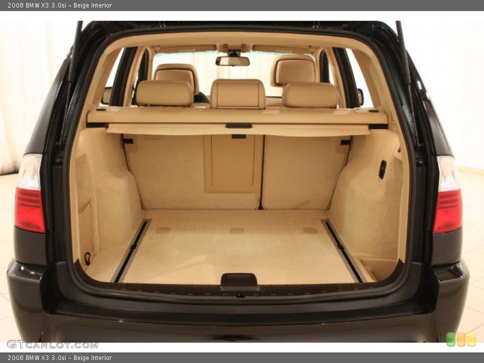 Beige Interior Trunk for the 2008 BMW X3 3.0si #47110373
