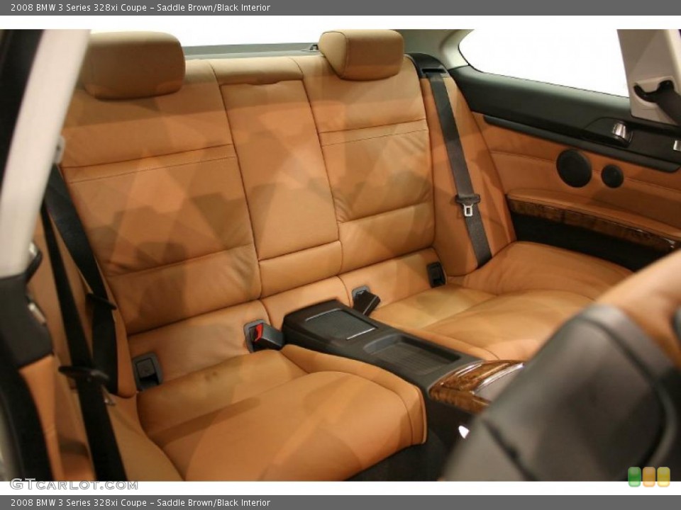 Saddle Brown/Black Interior Photo for the 2008 BMW 3 Series 328xi Coupe #47110445