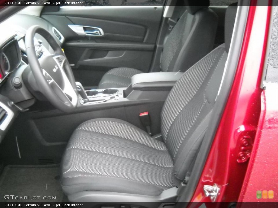 Jet Black Interior Photo for the 2011 GMC Terrain SLE AWD #47113604
