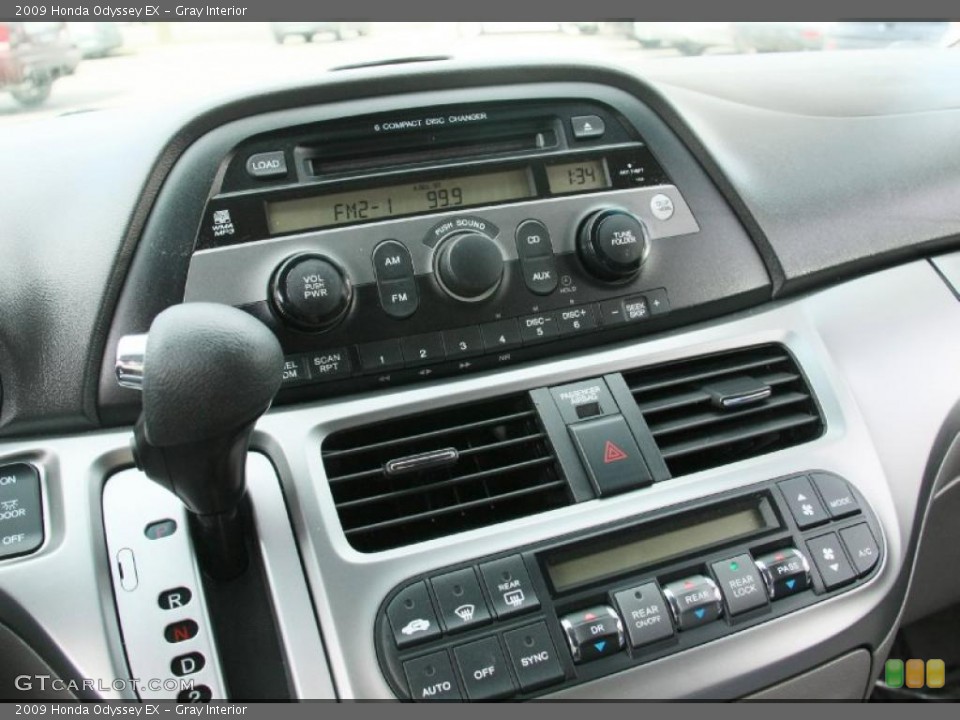 Gray Interior Controls for the 2009 Honda Odyssey EX #47114978