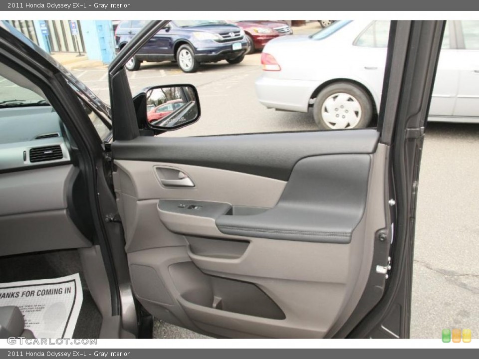 Gray Interior Door Panel for the 2011 Honda Odyssey EX-L #47115671