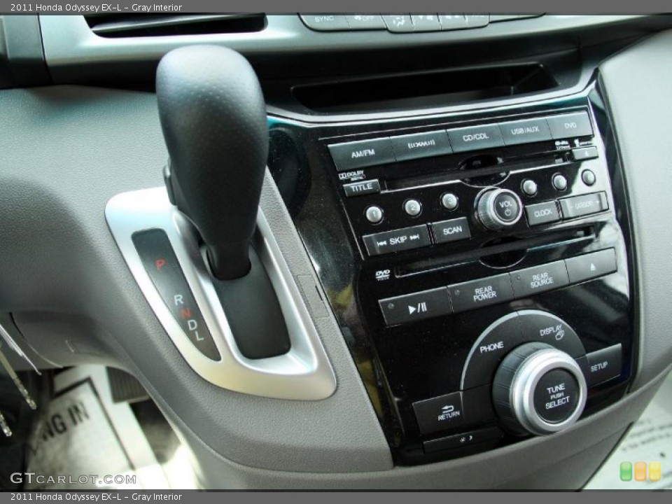 Gray Interior Controls for the 2011 Honda Odyssey EX-L #47115761