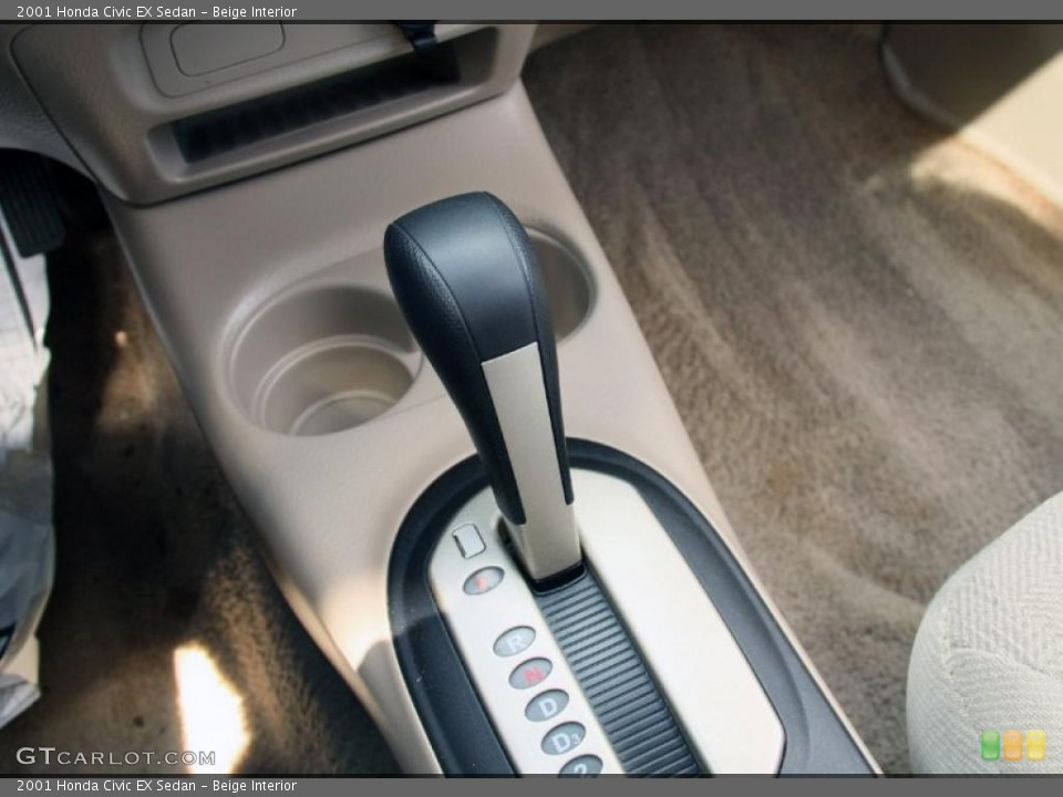 Beige Interior Transmission for the 2001 Honda Civic EX Sedan #47116586