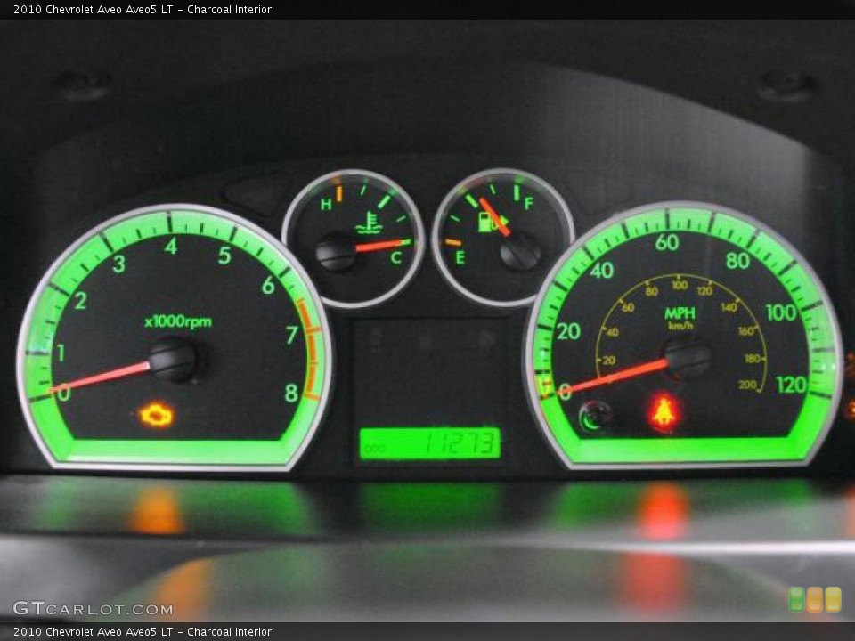 Charcoal Interior Gauges for the 2010 Chevrolet Aveo Aveo5 LT #47116775
