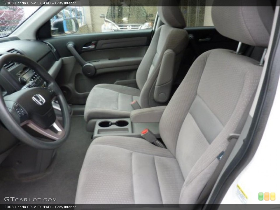 Gray Interior Photo for the 2008 Honda CR-V EX 4WD #47117021