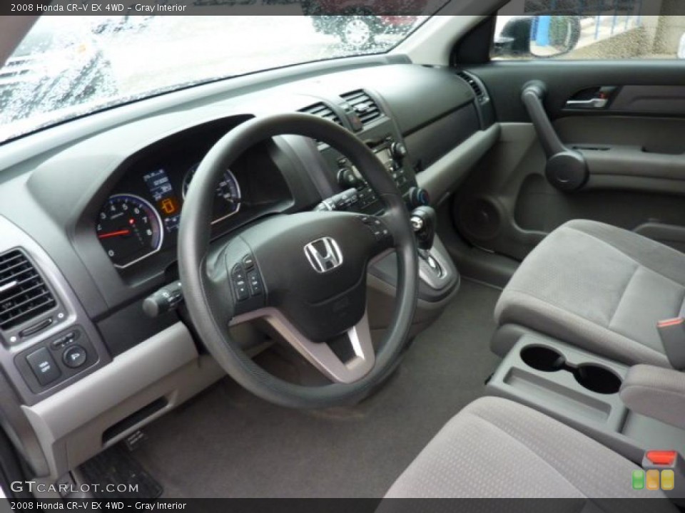 Gray Interior Photo for the 2008 Honda CR-V EX 4WD #47117180