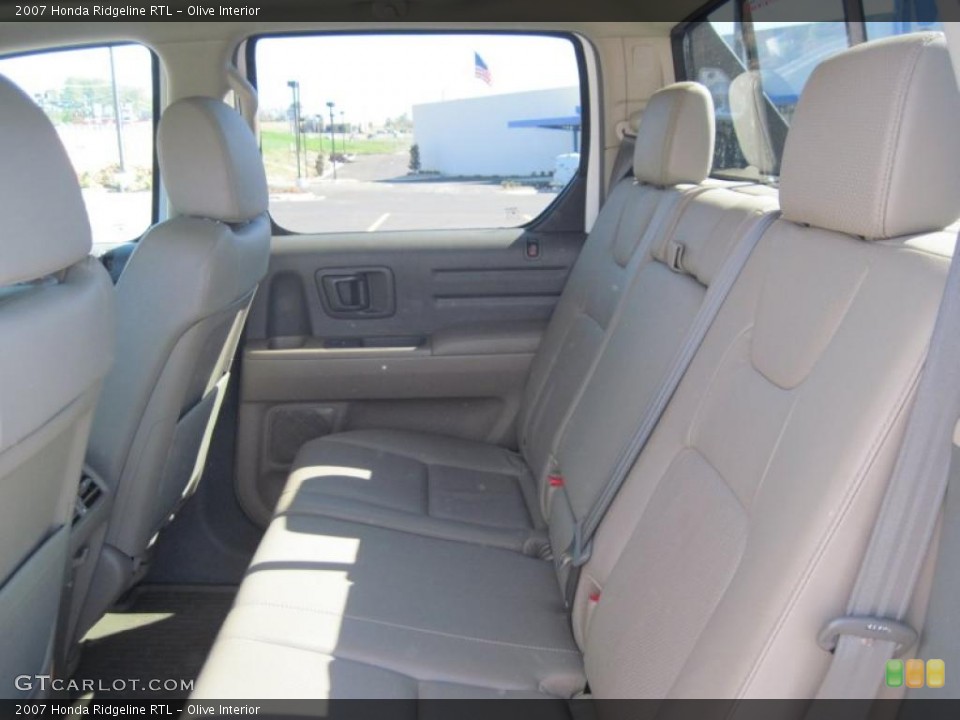 Olive Interior Photo for the 2007 Honda Ridgeline RTL #47118617