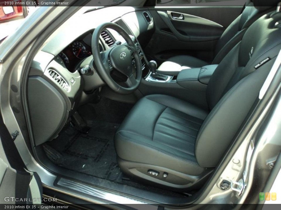 Graphite Interior Photo for the 2010 Infiniti EX 35 #47118644