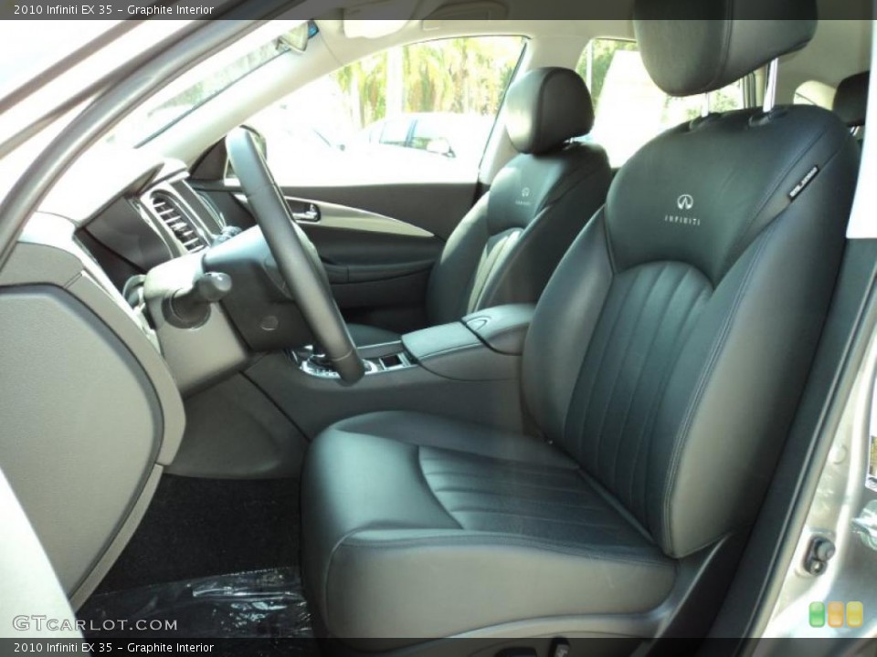 Graphite Interior Photo for the 2010 Infiniti EX 35 #47118665