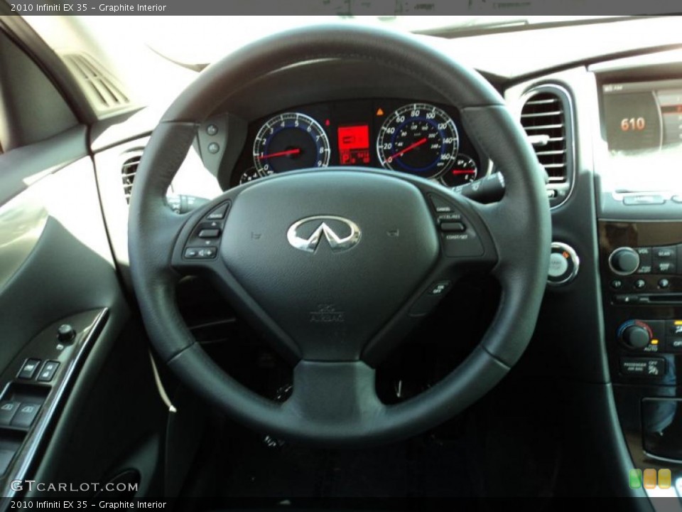 Graphite Interior Steering Wheel for the 2010 Infiniti EX 35 #47118755