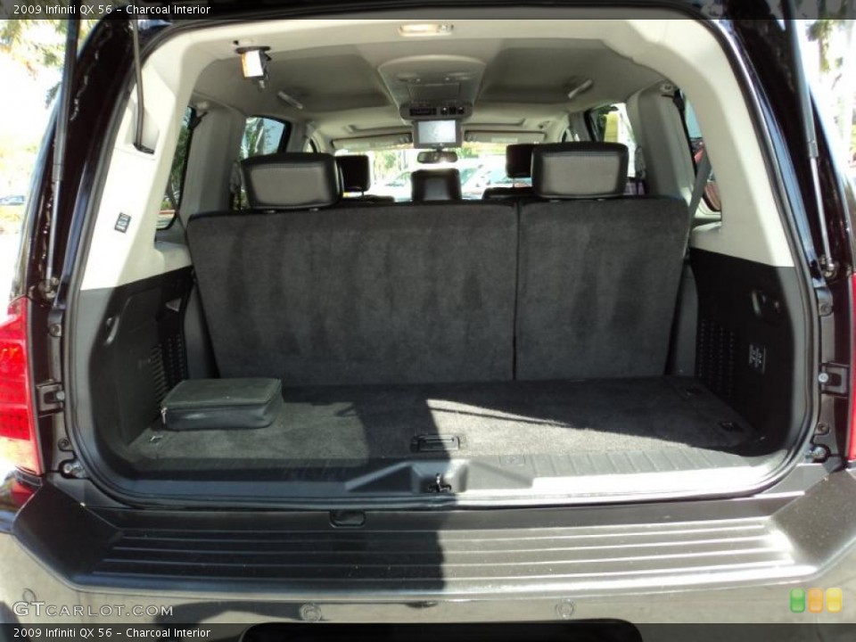 Charcoal Interior Trunk for the 2009 Infiniti QX 56 #47119892