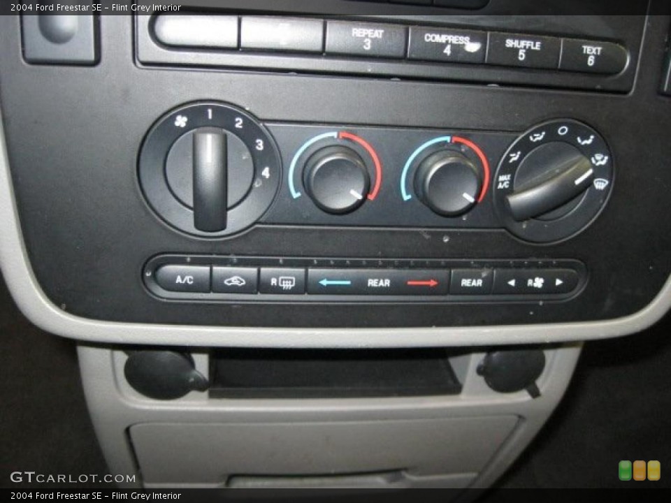 Flint Grey Interior Controls for the 2004 Ford Freestar SE #47120672