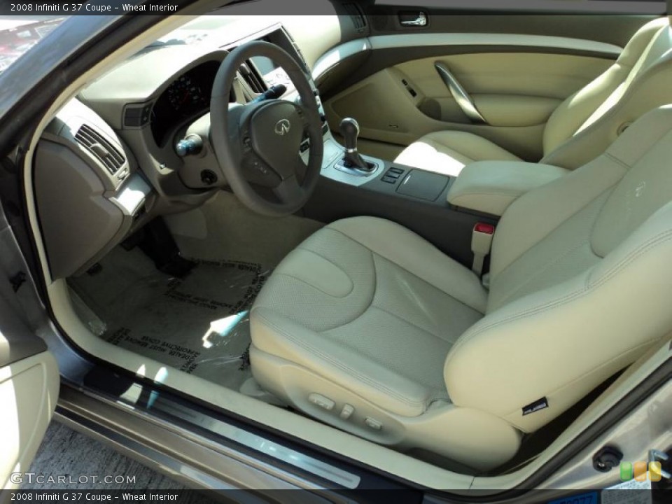 Wheat Interior Photo for the 2008 Infiniti G 37 Coupe #47121086