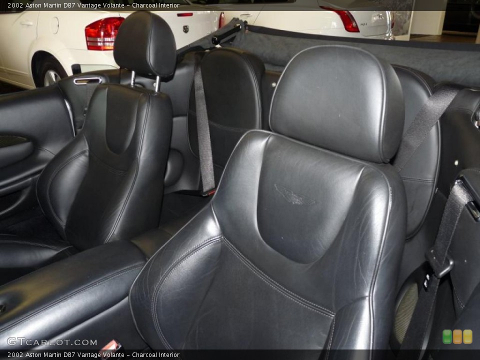 Charcoal Interior Photo for the 2002 Aston Martin DB7 Vantage Volante #47122437