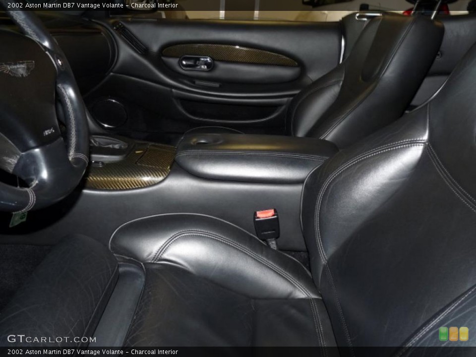 Charcoal Interior Photo for the 2002 Aston Martin DB7 Vantage Volante #47122466