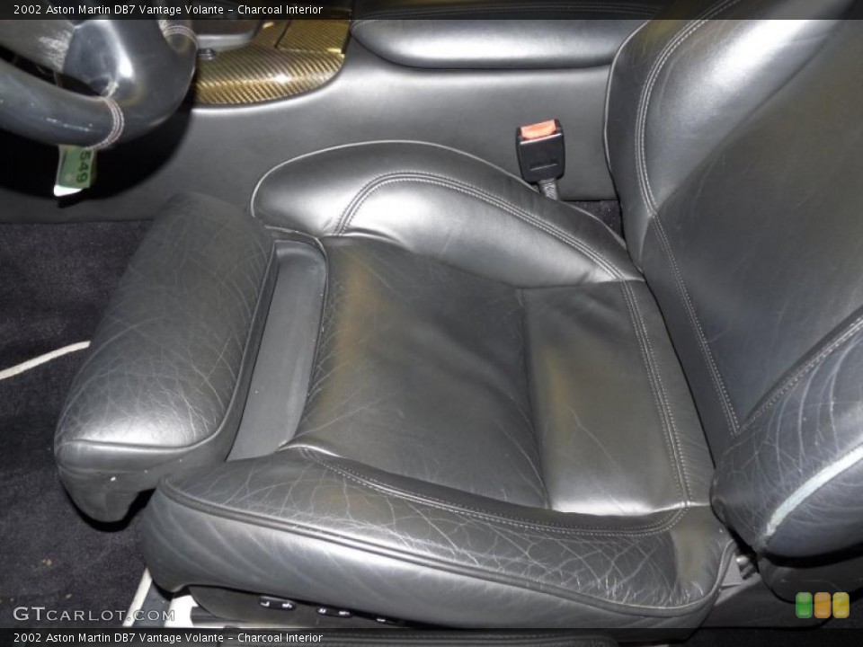 Charcoal Interior Photo for the 2002 Aston Martin DB7 Vantage Volante #47122479
