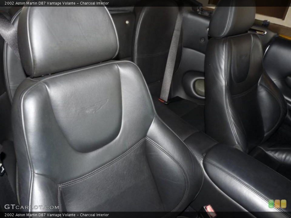 Charcoal Interior Photo for the 2002 Aston Martin DB7 Vantage Volante #47122506
