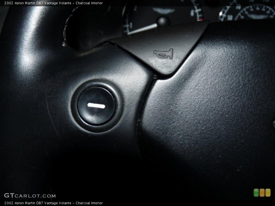 Charcoal Interior Controls for the 2002 Aston Martin DB7 Vantage Volante #47122614
