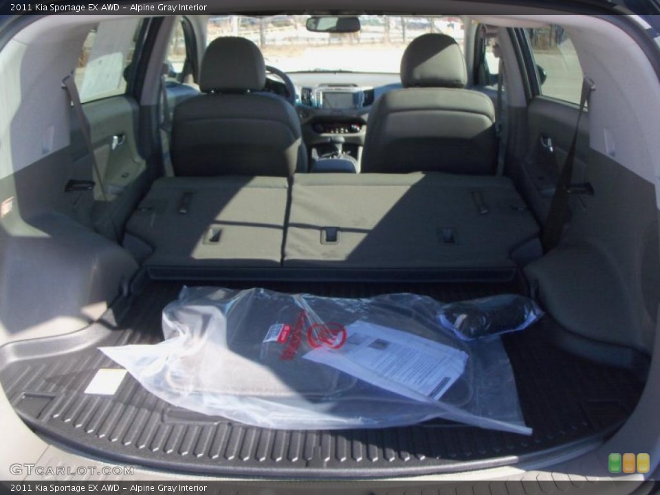 Alpine Gray Interior Trunk for the 2011 Kia Sportage EX AWD #47122656