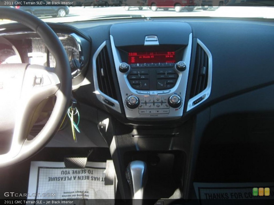 Jet Black Interior Controls for the 2011 GMC Terrain SLE #47122821