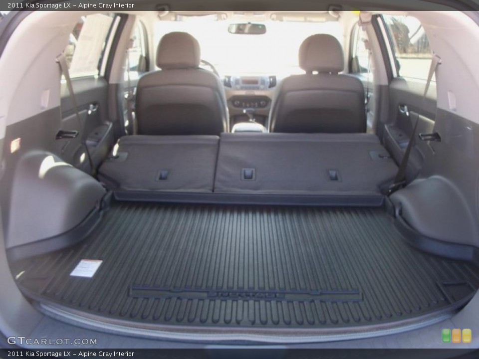 Alpine Gray Interior Photo for the 2011 Kia Sportage LX #47124900