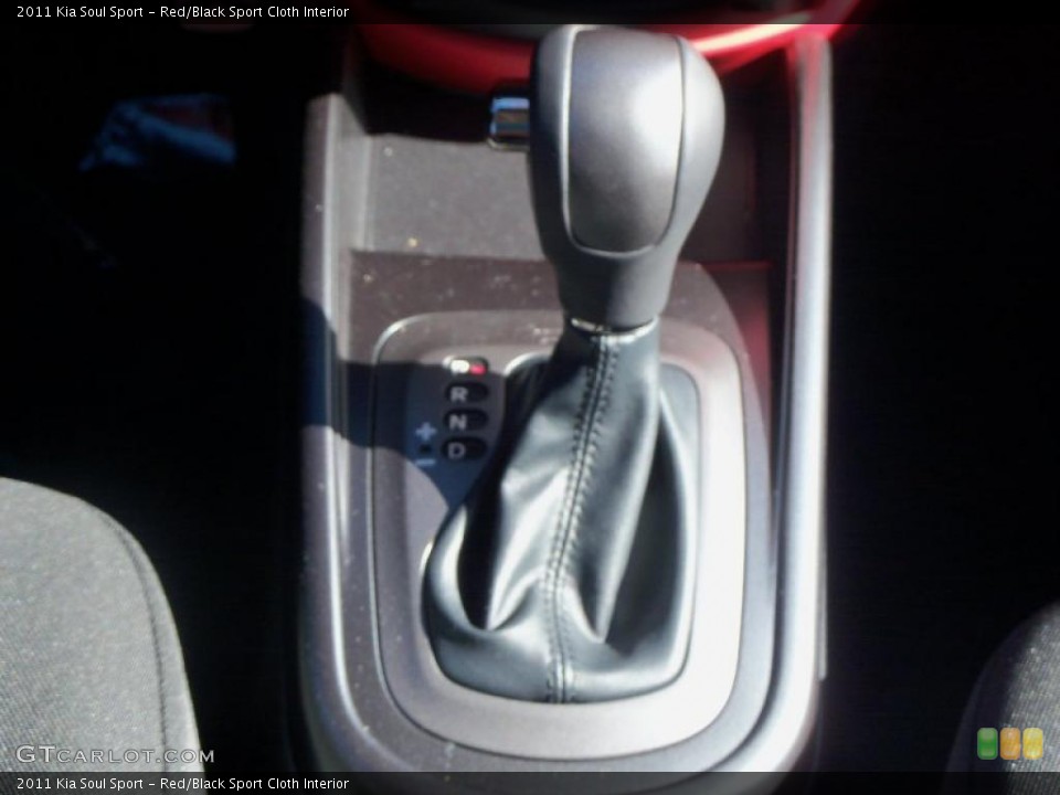 Red/Black Sport Cloth Interior Transmission for the 2011 Kia Soul Sport #47125335